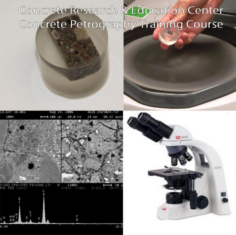 دوره آموزش پتروگرافی بتن