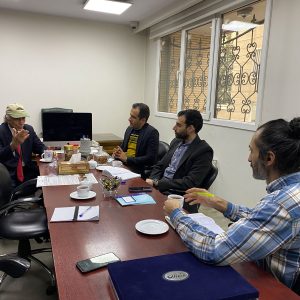 بازدید آقای دکتر رئیسی دبیر انجمن صنفی تولید کنندگان بتن آماده از مرکز تحقیقات بتن