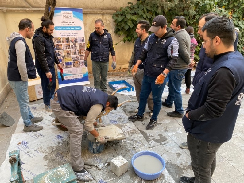 هشتاد و هشتمین دوره آموزشی تکنیک های کارگاهی بتن – پایه ۱ (آزایشات بتن تازه)