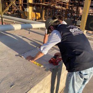 آزمایش اسکن آرماتور بتن، تعیین آرایش و قطر میلگردهای داخل بتن، تعیین کاور بتن روی میلگرد