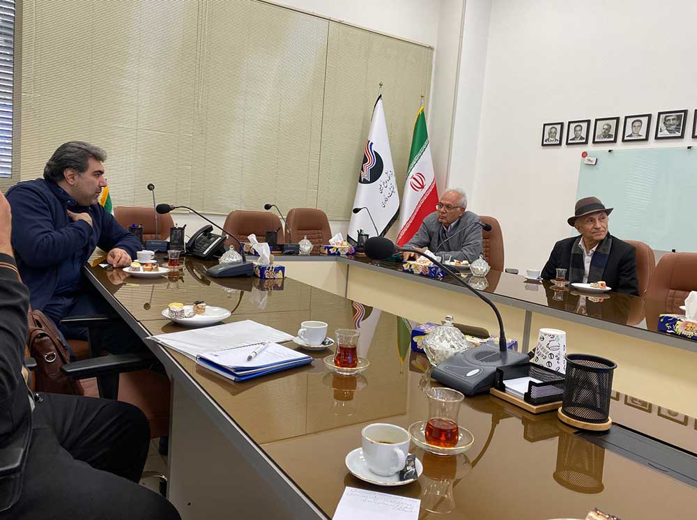 جلسه هم اندیشی مرکز تحقیقات بتن (متب) و پژوهشکده سوانح طبیعی