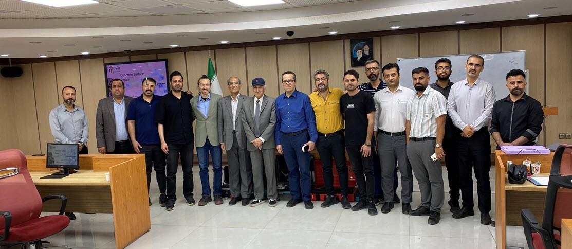 تصویر دوره بازرسی سازه‌های بتنی با استفاده از آزمایشات غیرمخرب بتن (NDT)در شرکت فولاد خوزستان شهر اهواز