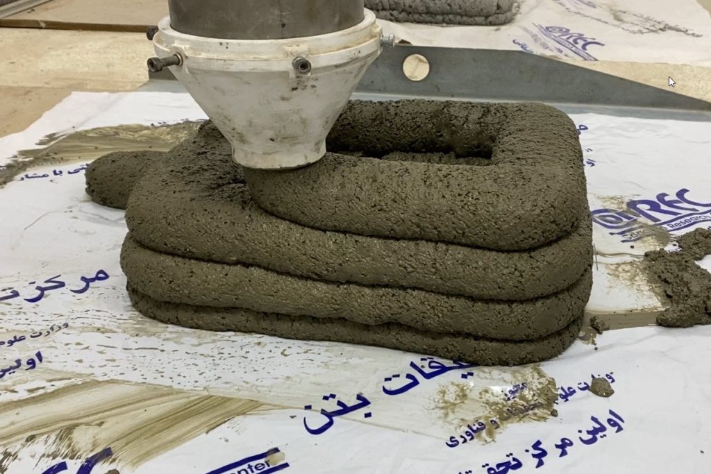 مرکز پرینت سه بعدی بتن ایران